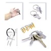 BDM Cross Keychain Christian Cross Silver Cross for Men Women