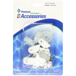 Pentair R201500 250 Wheel, Caster, Clips and Axle Assembly Replacement Kit ProVac Pool and Spa Vacuum Head