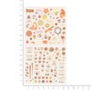 Peel and Stick Plain Brown Notebook Stickers 82563006