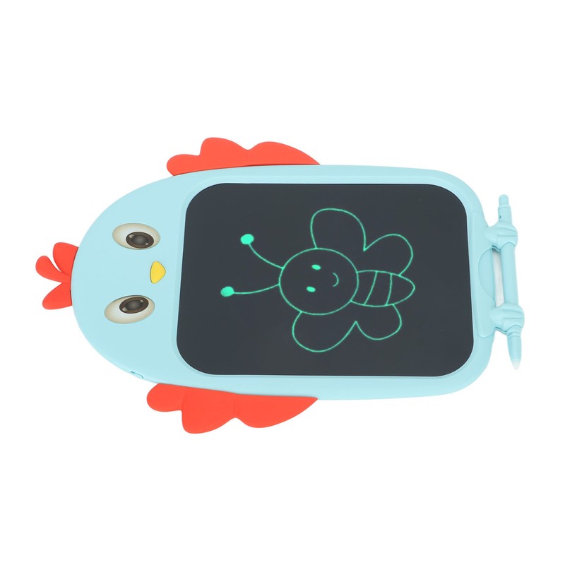 8.5in Children Drawing Board Chicken Shaped LCD Painting Writing Tablet