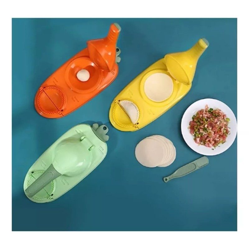 MOVASA Máquina De Prensa Manual Para Hacer Empanadas 2 En