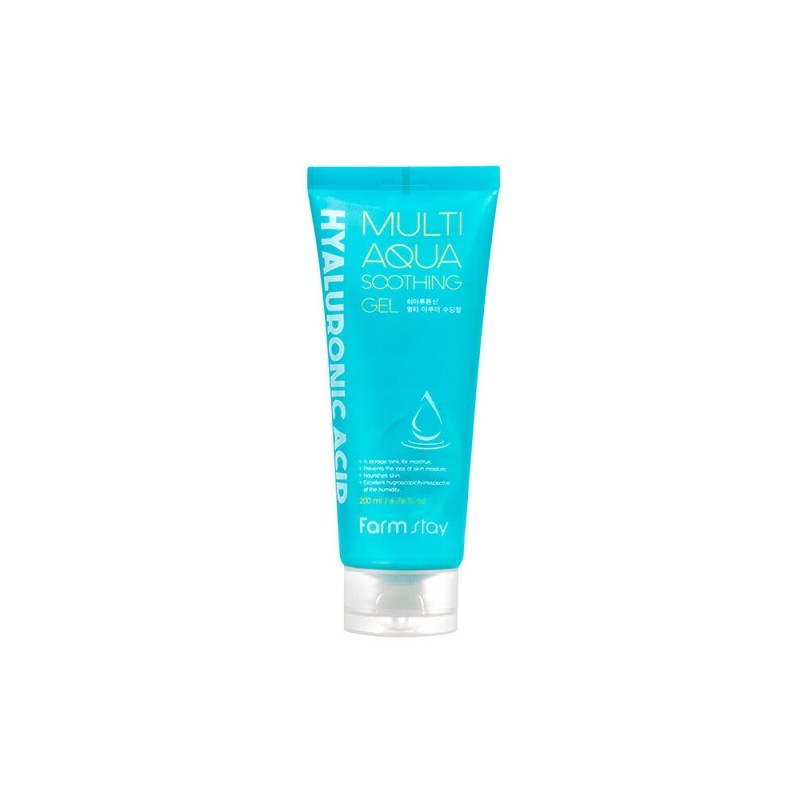 Farmstay Hyaluronic Acid Multi Aqua Soothing Gel 200ml / 팜스테이