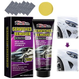 Nano Sparkle Cloth Car Scratch Remover Set,Magic Nano Sparkle Cleaning Cloth Car Scratch Remover,Nano Sparkle Cloth and Car Scratch Repair Paste for Deep Scratch Repair