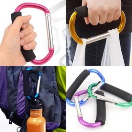 Large sponge handle biner 1P anti-theft key ring key ring biner biner ring key holder work hook 2ea