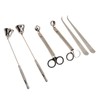 6PCS Candle Accessory Set Wick Trimmer Wick Dipper Candle Snuffer