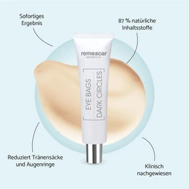 Remescar Eye Bags & Dark Circles Eye Cream 8 ml - Instant Treatment for Under Eye Bags & Eye Bags - 180 Uses for Visible Results - Eye Bags & Dark Circles
