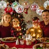 20 Pack Clear Plastic Fillable Ornament Ball 3.93''/100mm for Christmas,Holiday,
