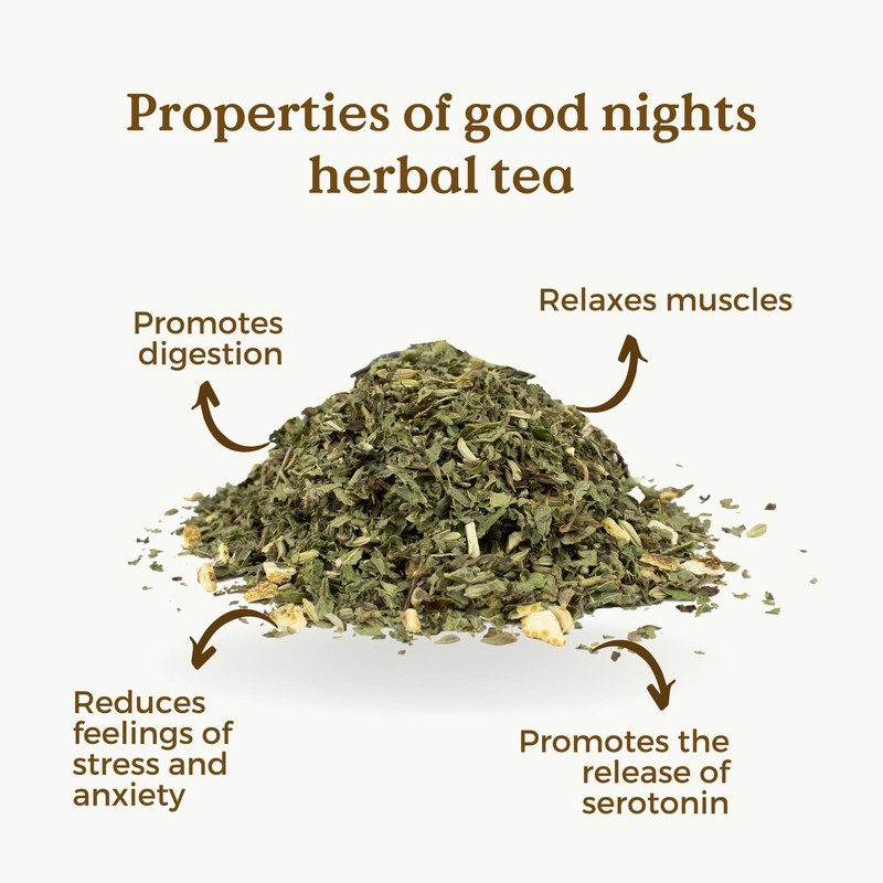 Herbal Tea Organic Good Night 100g (+50 Cups) | SLEEP