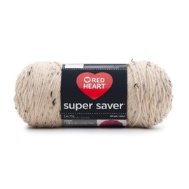 Red Heart Super Saver Yarn - Buff Fleck
