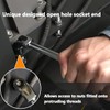 Vokenforu Socket Wrench 14mm, 1 Pcs Socket Spanners, L Shaped