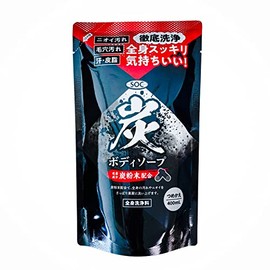 SOC Charcoal Body Soap Refill (13.5 fl oz (400 ml)