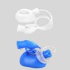 Portable urine container, urine bag, portable urinal Urine bucket for 2 beds - blue