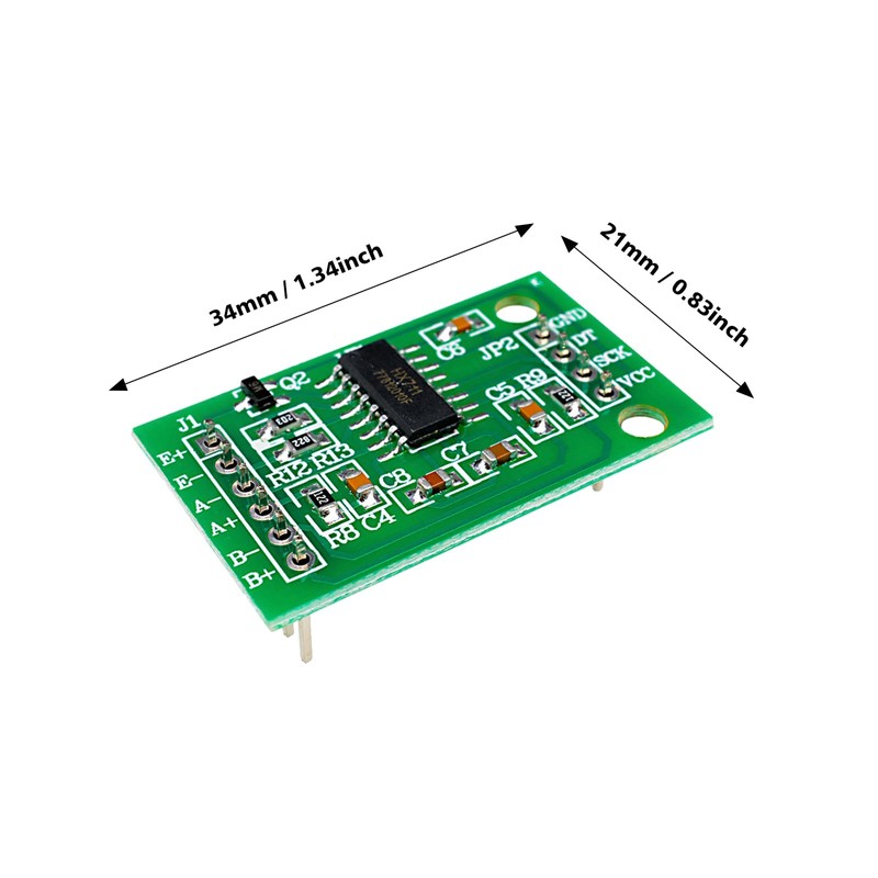 Heemol HX711 Load Cell Modules, Pressure Sensor Modules, 24 Bit