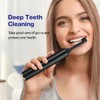 Rechargeable Tooth Polisher with 5 Brush Heads 9 Polish Pastes