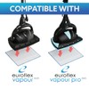 Euroflex Vapour EZ Glide Premium 3-Ply Microfiber Cleaning Pads; Replacement