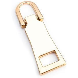 Gold Zipper Pull Replacement Zipper Repair, Zipper Slider Pull Tab, for Luggage Backpack Jacket Suitcase Coat Sewing Notions Supplies, Fasteners (M)