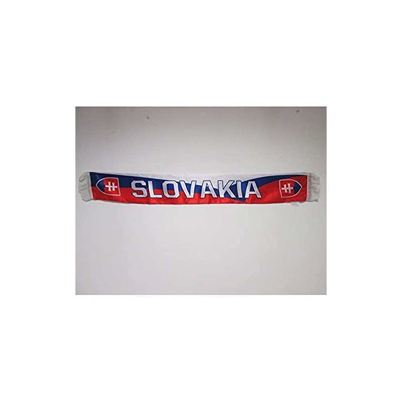 AZ FLAG SLOVAKIA FAN SCARF - SLOVAK FOOTBALL SCARFS