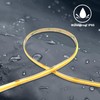 Pandery led Strip Lights Waterproof,DC24V Strip Lights IP65,3000K Warm White,320LEDs/M,8MM