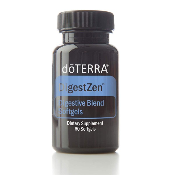 DoTerra DigestZen Essential Oil Digestive Blend Softgels - 60 ct