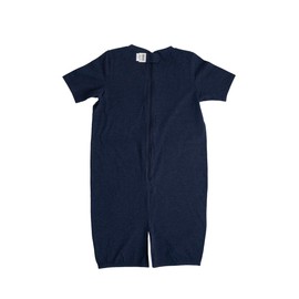 Gertex Adult Lightweight Back-Zip Romper- Medium, Blue