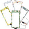 5 Pack Magnetic Lemons Bloom Daisy Scandi Notepads for Fridge