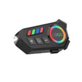 OBEST Kopfhörer für Motorradhelm, Motorradhelm mit LED- und RGB-Lichtern, Bluetooth 5.4, kabellose Freisprecheinrichtung, HD-Geräuschunterdrückung, IPX8 wasserdicht