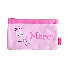 Barbapapa Greeting Life BBZ-226 Antibacterial Multi Pouch, Pink