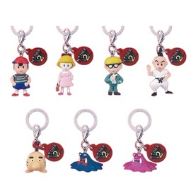 Takara Tomy Arts MOTHER2 Icon Charm Mascot, Set of 7 Types, Fully Completed Gacha Capsule Toy