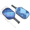 Pickleball Paddle Glass Fiber Improve Bounce Relieve Elbows Pressure Absorbing