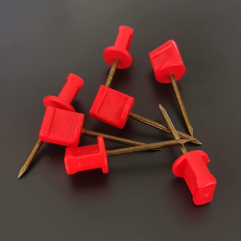 20Pack Archery Target Pins Manganese Steel Target Face Nails 2.5inch