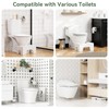 Foldable Bamboo Toilet Stool Squat Adjustable Heights for Adults and