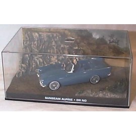 universal hobbies JAMES B0ND 007 DR N0 sunbeam alpine blue film scene car 1:43 scale diecast model