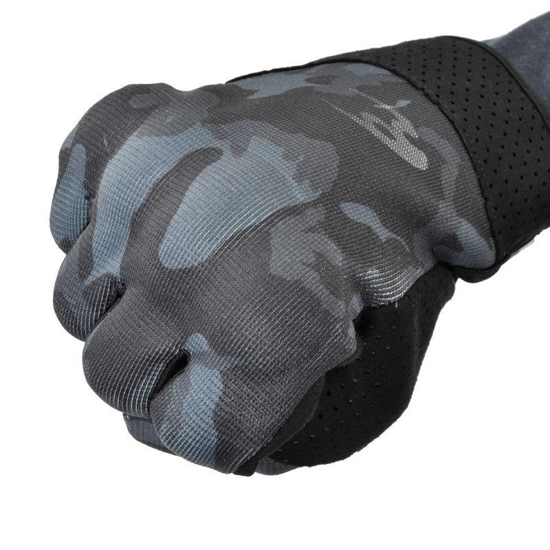 Komine GK-233 1231 Protective Mesh Motorcycle Gloves, For Spring/Summer/Fall, Black,