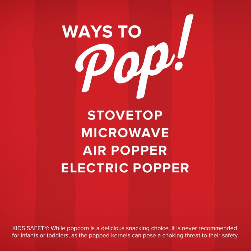 Orville Redenbacher's Popcorn Kernels, White Corn, 4g Fiber Per Serving,