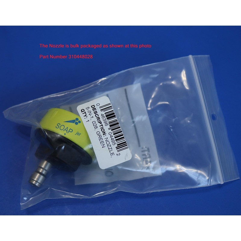 RYOBI 5-IN-1 Pressure Washer Nozzle (Bulk Packaged, Non-Retail Packaging) 5