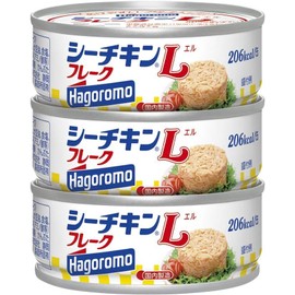 Hagoromo Sea Chicken Large Flakes, 2.5 oz (70 g) Cans x 9 Cans