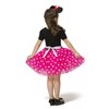 Nileafes - Disfraz de princesa para niñas, mini mouse, fiesta