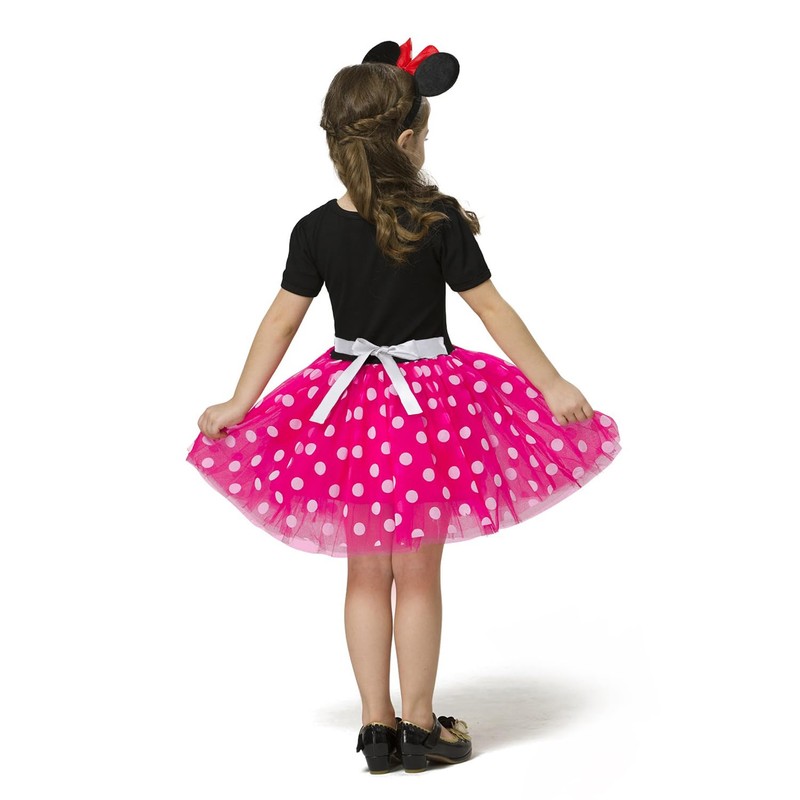 Nileafes - Disfraz de princesa para niñas, mini mouse, fiesta
