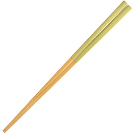 Sunny Life Design 146859 Wakasa Lacquer Chopsticks Bamboo Chopsticks, Dishwasher Safe, Cute, Colorful, Stylish, Bamboo Tip, 9.1 inches (23 cm), Soft Sou Green, Made in Japan