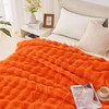 Wajade Fluffy Faux Fur Throw Blanket for Couch Bed 50x60