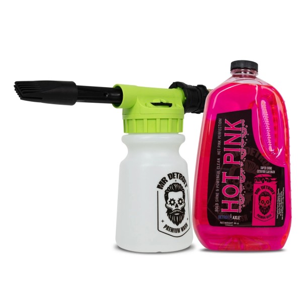Mr. Detroit - High-Suds Car Wash Kit w/64oz Car Wash