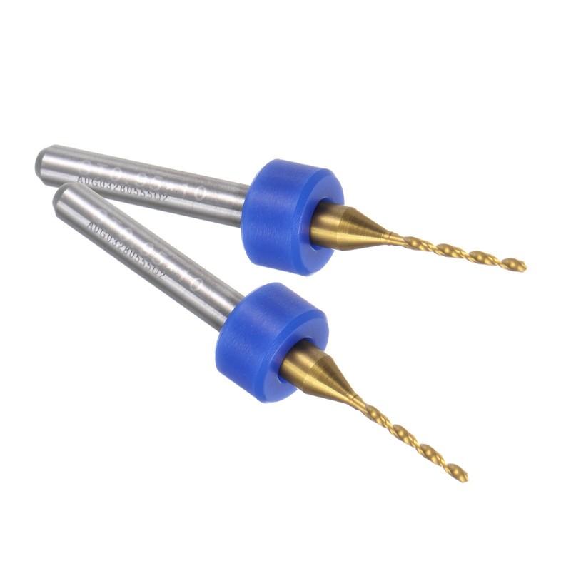 QUARKZMAN PCB Drill Bits 1/8 Inch Shank 1 mm Titanium
