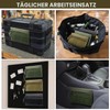 Qavctw Pack of 3 Tactical Admin Bag with Hook and