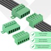 sourcing map 12 Pin Screw Terminal Block Connector,3.81mm/0.15 inch Pitch