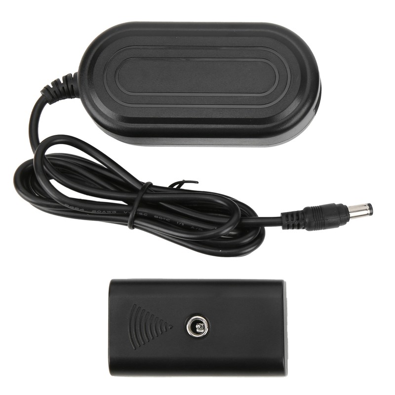 AC Power Adapter DC Coupler NPF550 Full Decoded Dummy Battery