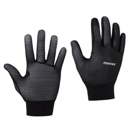 Fine Track Unisex FAU0211 Dry Layer Inner Gloves (XL), Black