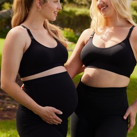 Medium Support Nursing Sports Bra for Large Bust Women - XXL Plus Sizes