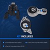 Autoround Engine Motor and Trans Mount Kit Fit [2.5L L4]