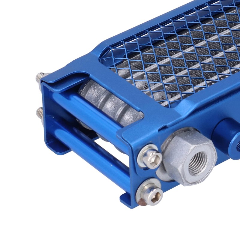 Engine Oil Cooler Kit Cooling Radiator Universal for Motorcycle Dirt