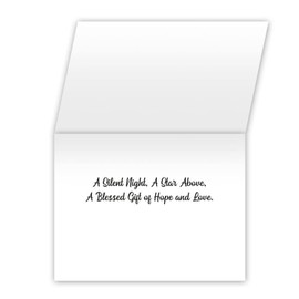 Paper Frenzy Abstract Nativity Christmas Cards and Envelopes - 25 pack